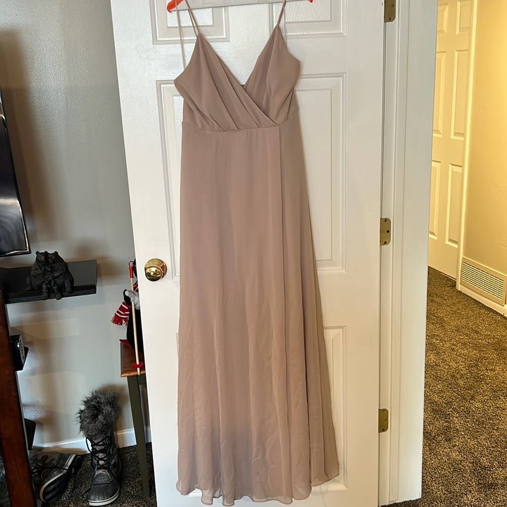 Birdy Grey Kaia dress in taupe